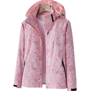 Eva | Parka Impermeável Estampada Mulher com Capuz