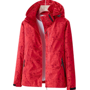 Eva | Parka Impermeável Estampada Mulher com Capuz