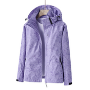 Eva | Parka Impermeável Estampada Mulher com Capuz