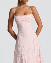 Rhoda – Elegância fluida no estilo maxi intemporal para Mulher