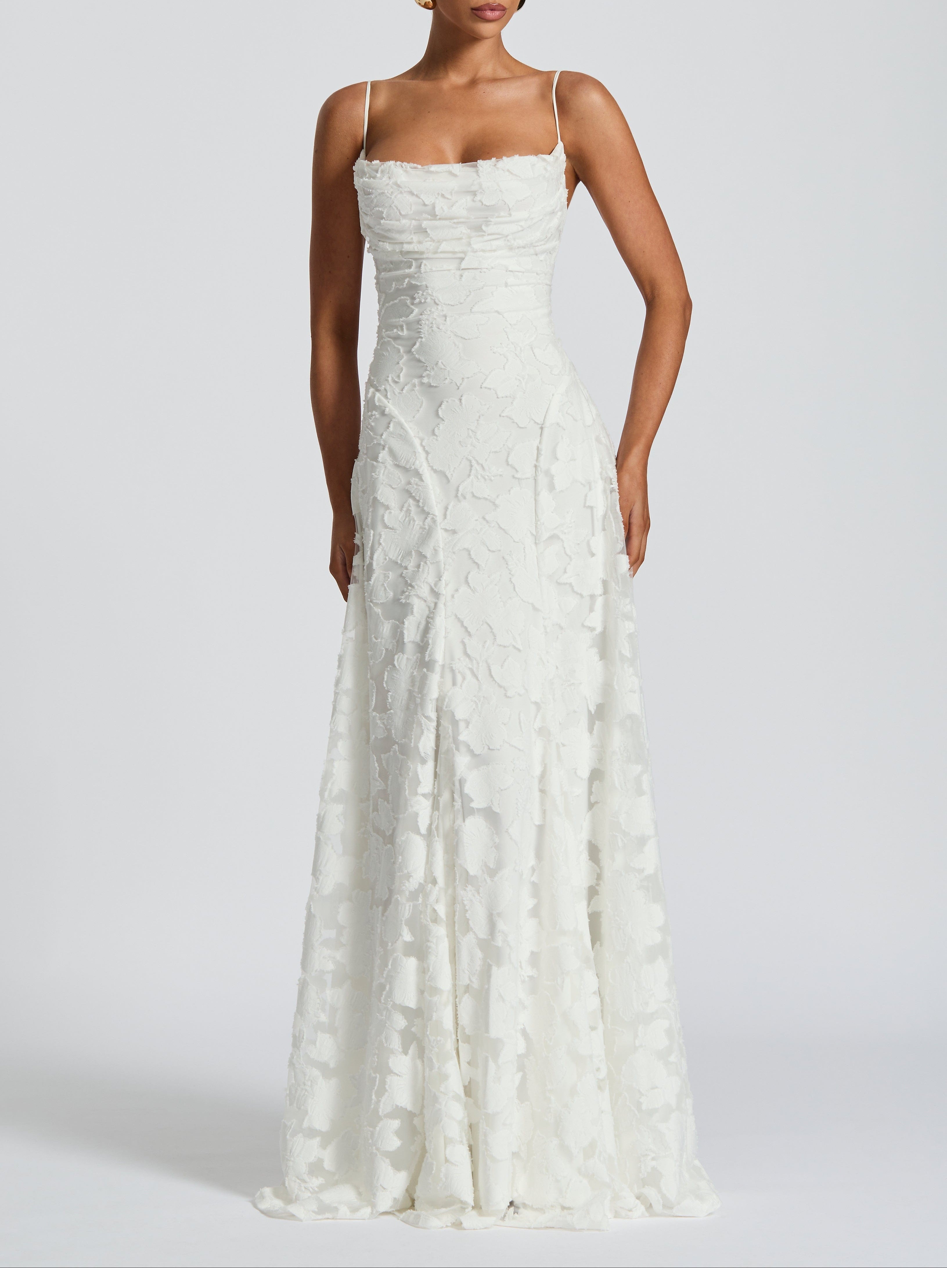 Rhoda – Elegância fluida no estilo maxi intemporal para Mulher