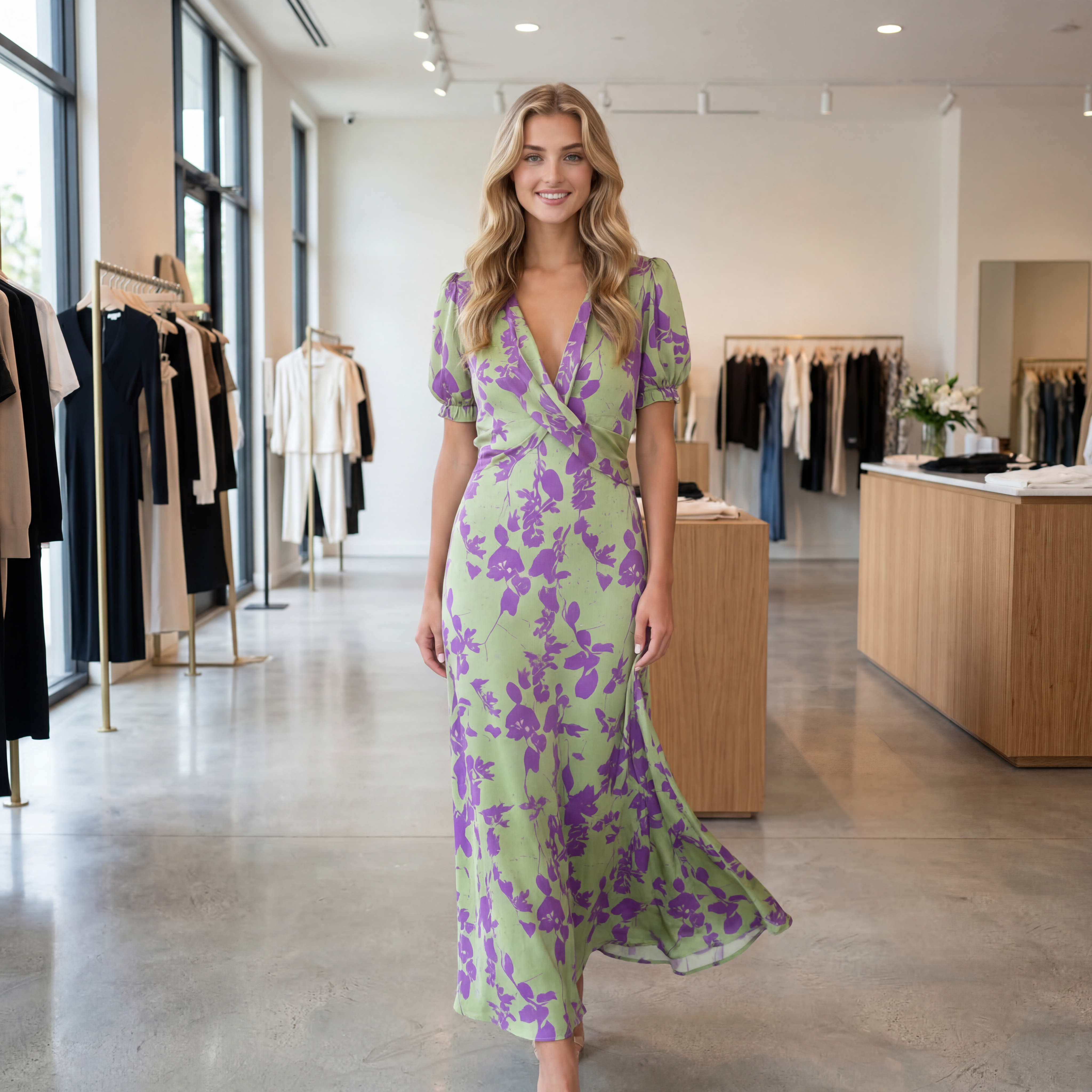 Vera | Vestido Floral — Leveza e frescura para um look elegante sem esforço