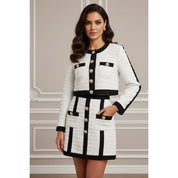 Conjunto Tweed Inverno Alta-Costura