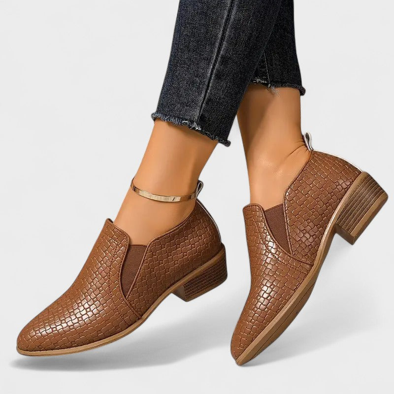 Catarina | Botas Casuais Elegantes em Preto e Bege, do 35 ao 43