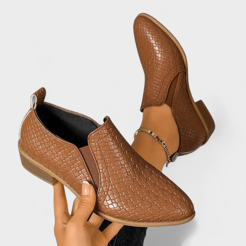 Catarina | Botas Casuais Elegantes em Preto e Bege, do 35 ao 43