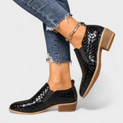 Catarina | Botas Casuais Elegantes em Preto e Bege, do 35 ao 43