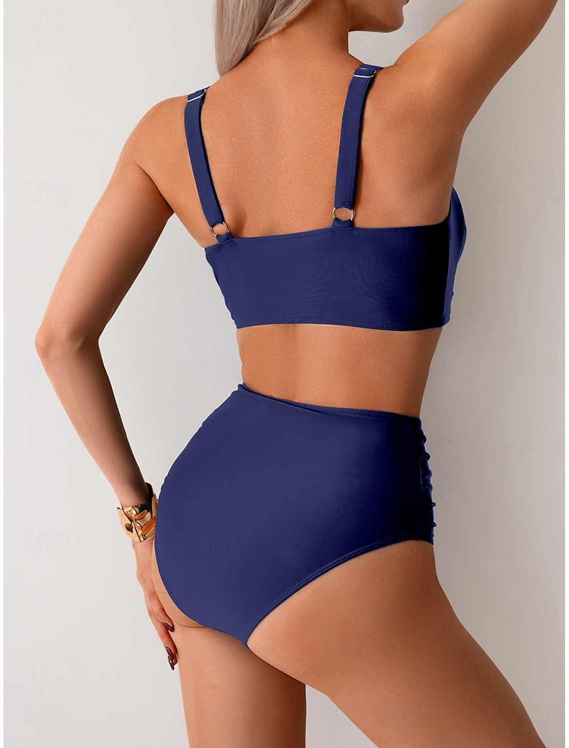 Daniela - Biquíni em tecido com pregas