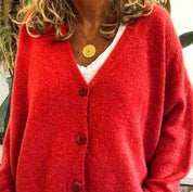 Irina | Cardigan de Malha Mulher Decote V Botões