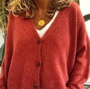 Irina | Cardigan de Malha Mulher Decote V Botões