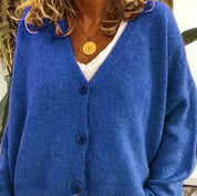 Irina | Cardigan de Malha Mulher Decote V Botões