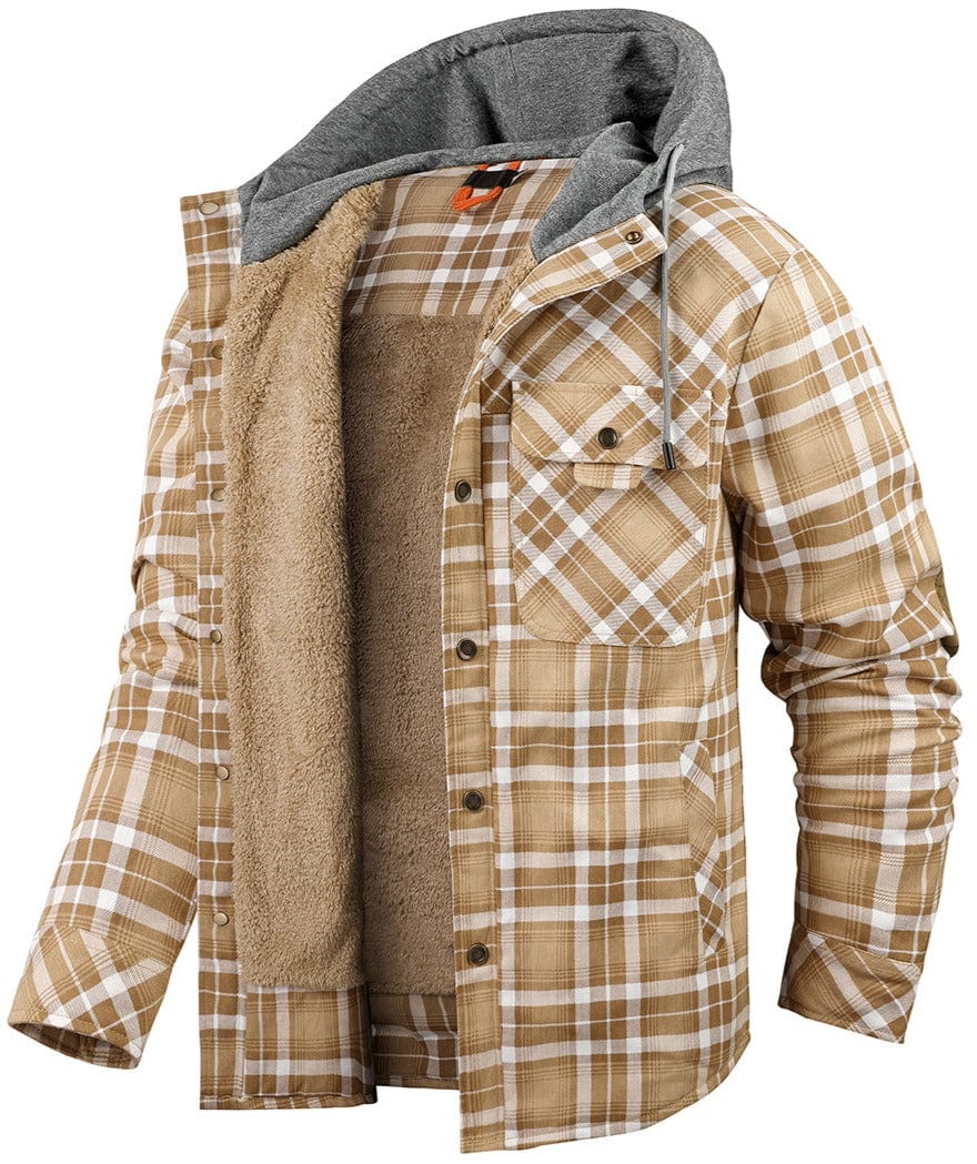 AlpenNord™ | Casaco de Flanela Woodland