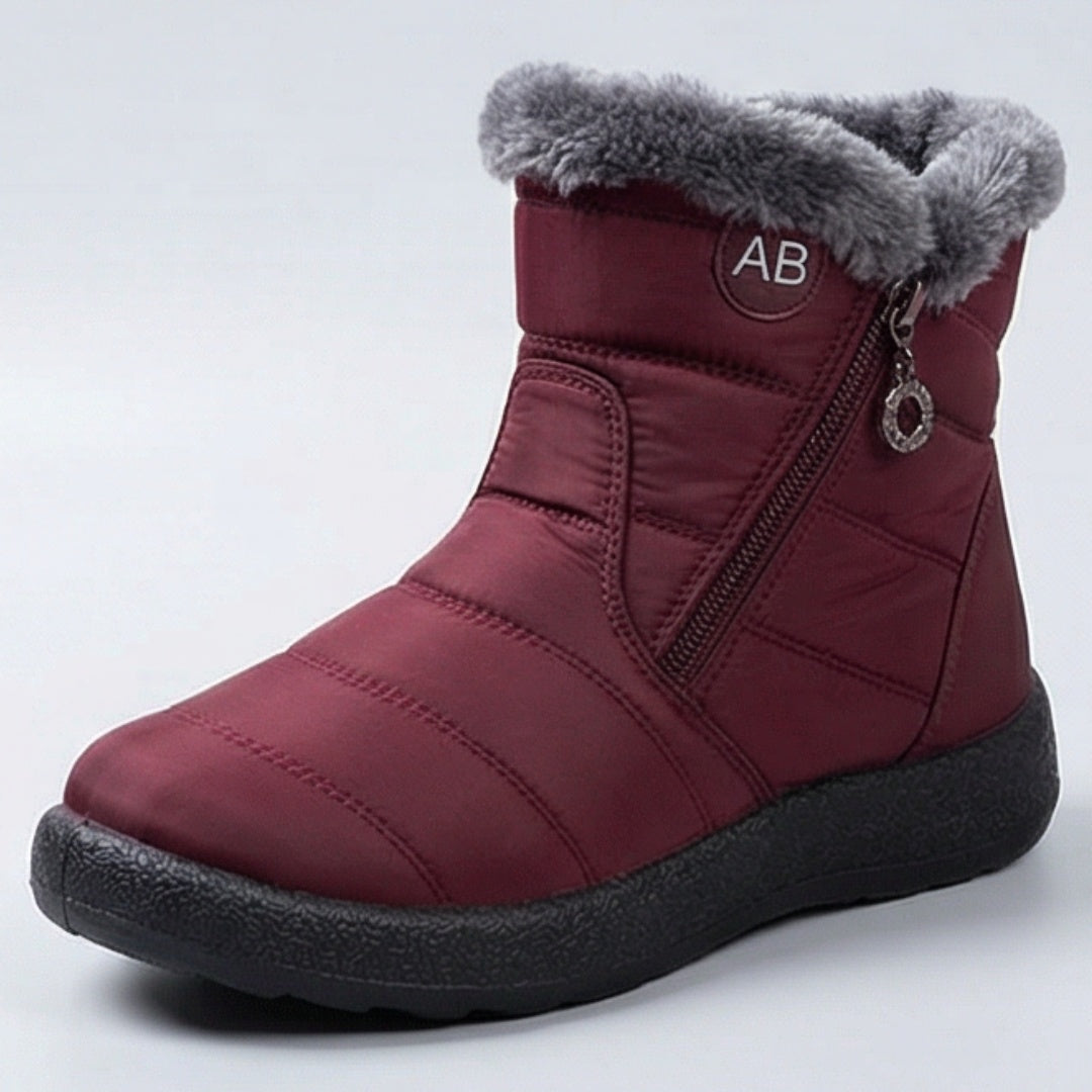 Laura | Botas de Inverno Impermeáveis Mulher Forradas Fecho Lateral