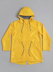 Laura | Capa de Chuva Impermeável Mulher com Capuz Cintura Ajustável