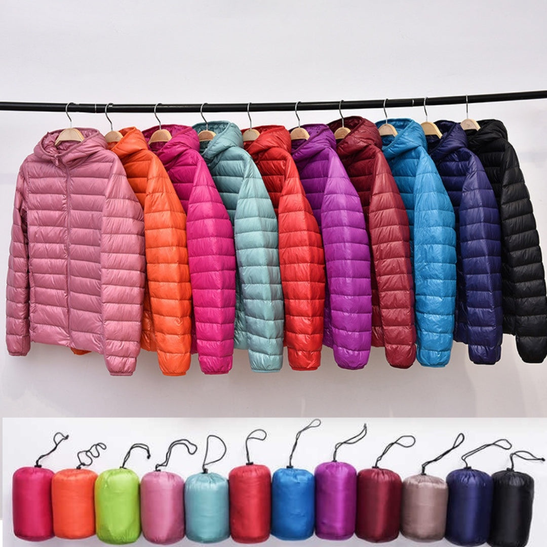 Leonor | Puffer Jacket Acolchoado Mulher com Capuz