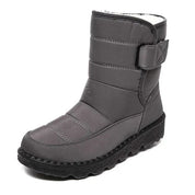 Luísa | Botas de Neve Impermeáveis Mulher Nylon Acolchoado Cano Médio