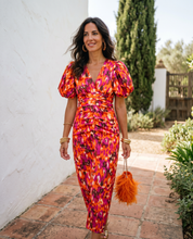 Vestido Sofia — Éloren Lisboa · Look completo mangas abullonadas