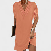 Helena - Vestido Elegante com Mangas Abertas