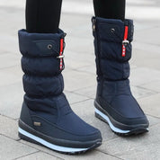 Manuela | Botas de Neve Impermeáveis Mulher Cano Médio Acolchoadas