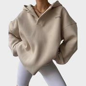 Flávia - Hoodie com capuz chique