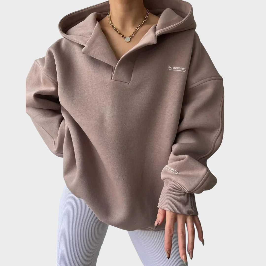 Flávia - Hoodie com capuz chique