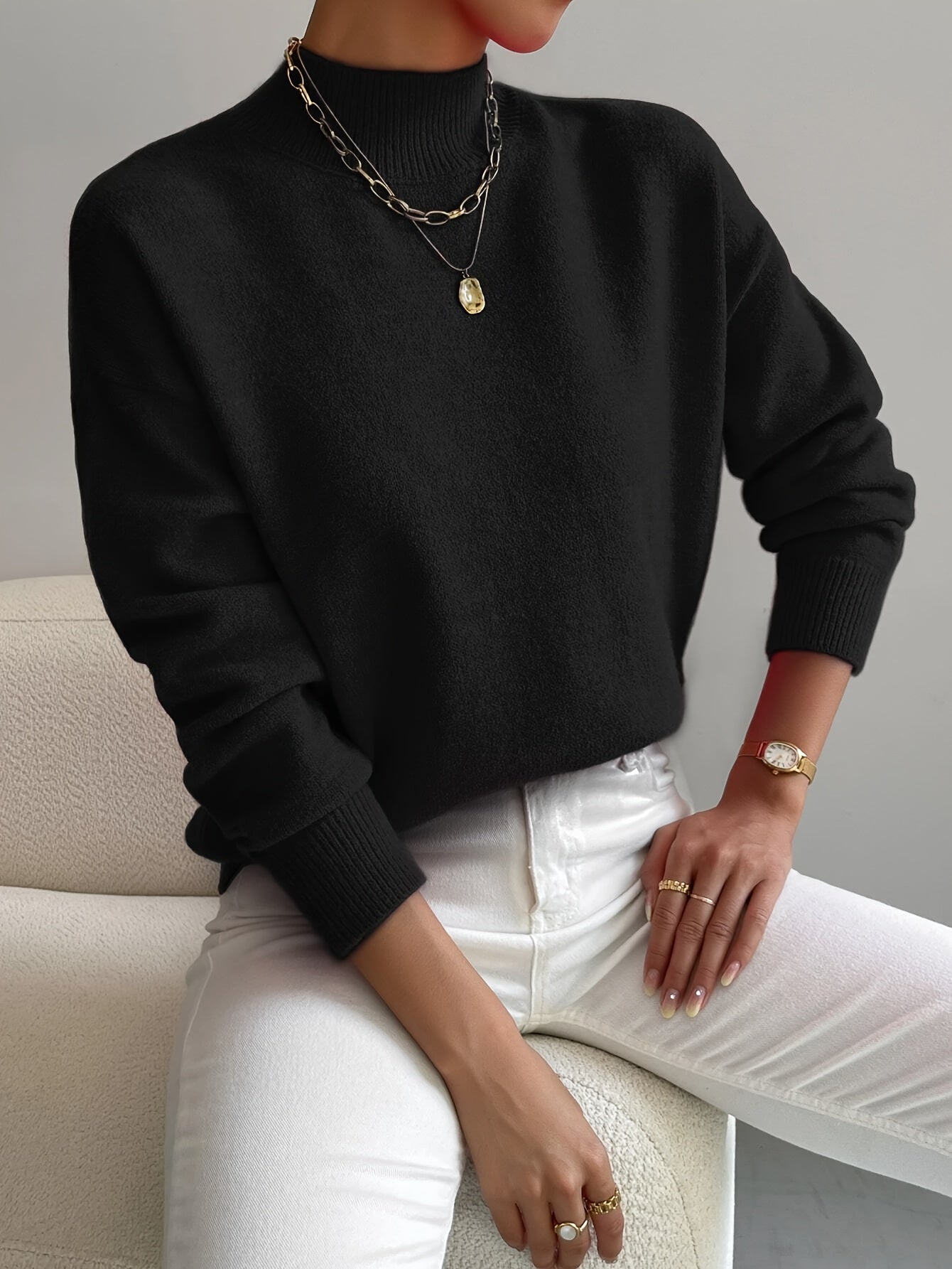 Yvonne – Sweater de malha