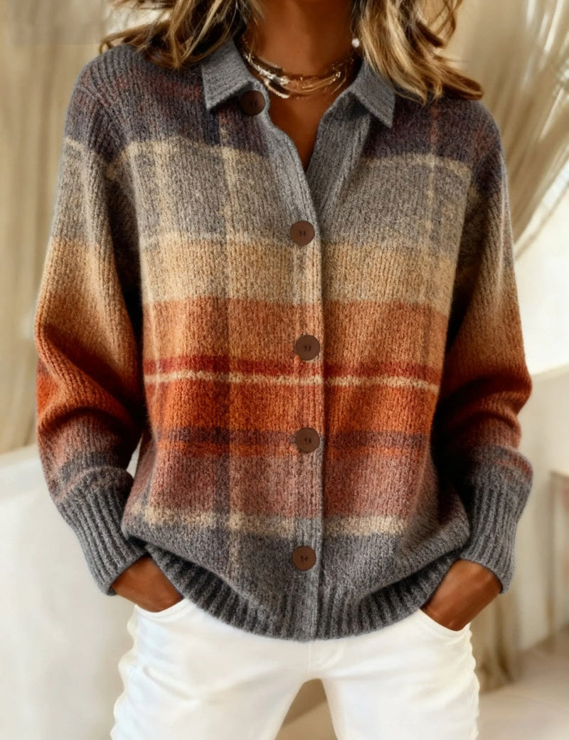mariana-cardigan-de-malha-xadrez-mulher-botoes-manga-comprida-1.jpg