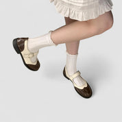 Matilde | Sapatos Mary Jane Estilo Oxford Mulher Fivela