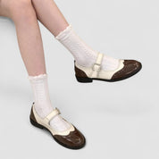 Matilde | Sapatos Mary Jane Estilo Oxford Mulher Fivela
