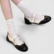 Matilde | Sapatos Mary Jane Estilo Oxford Mulher Fivela
