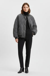 Núria | Casaco Bomber Acolchoado Mulher Matelassado Oversize