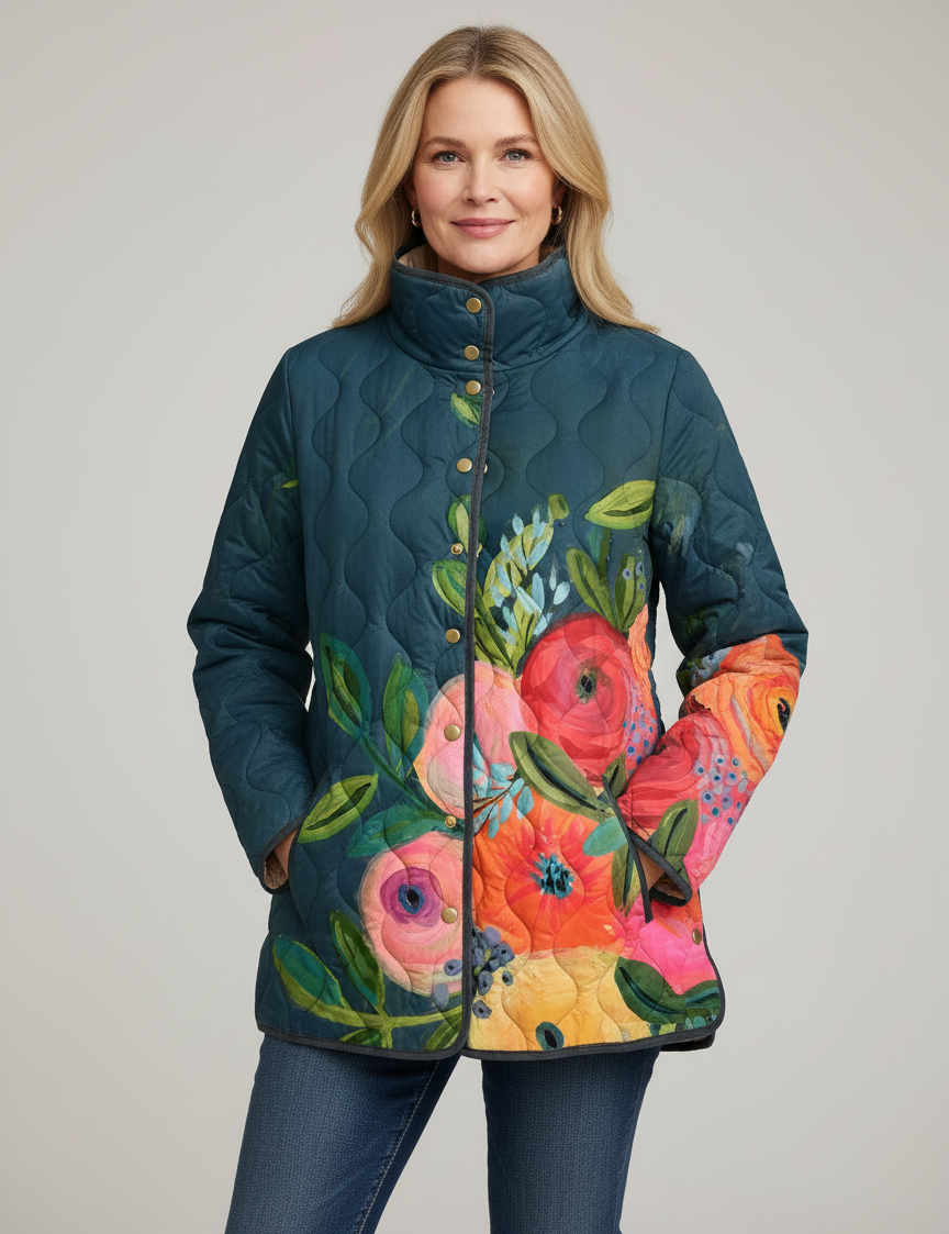 paula-casaco-acolchoado-estampado-floral-mulher-gola-alta-botoes-2.png