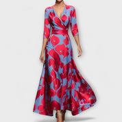 Inês - Vestido de senhora com manga elegante