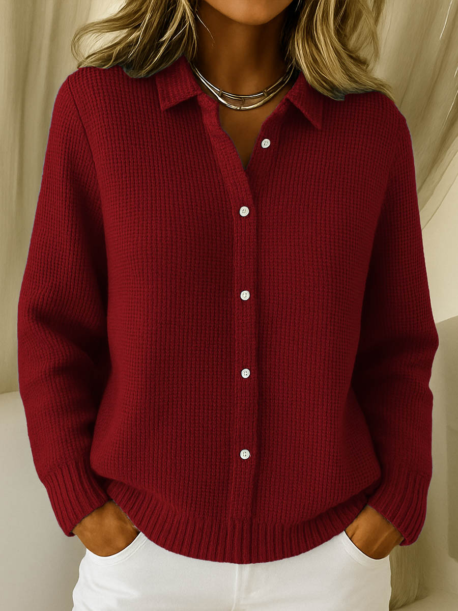 Annika™ | Cardigan Sofisticado e Elegante