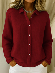 Annika™ | Cardigan Sofisticado e Elegante