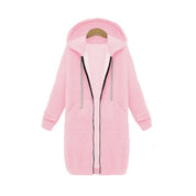 Sílvia | Sweatshirt Mulher com Capuz e Zíper Comprida