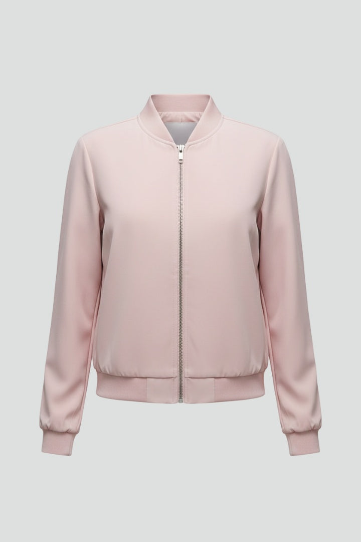 Vera | Bomber Mulher Fecho Frontal Manga Comprida