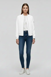 Vera | Bomber Mulher Fecho Frontal Manga Comprida